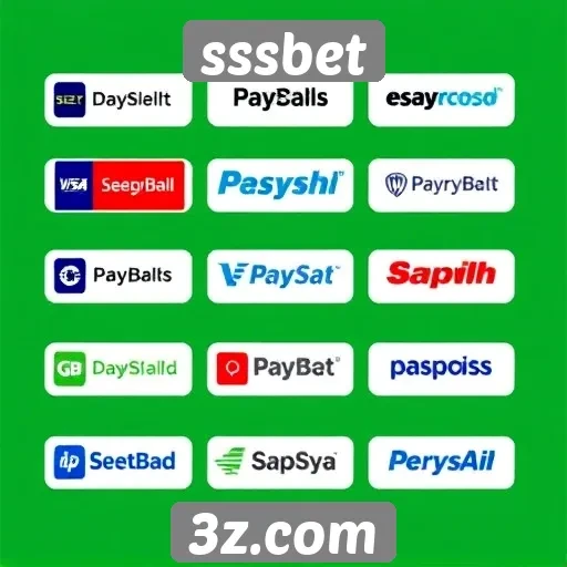 Opcões de pagamento no sssbet para jogadores